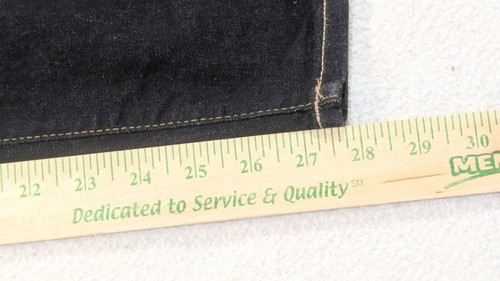 Gap 1969 Easy Legging Denim Blue Jeans Size 0R 26x28 Stretch Dark Wash Mid Rise - Picture 8 of 10