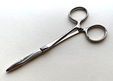 Forbici chirurgiche tedesche seconda guerra mondiale B.M. Chiron - Strumento medico vintage in acciaio inox