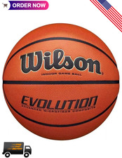 WILSON Men's Evolution Game Basketball Official Size 29.5" -