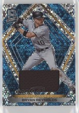 2020 Panini Chronicles Spectra Neon Blue Prizm Swatches /99 Bryan Reynolds 7m3