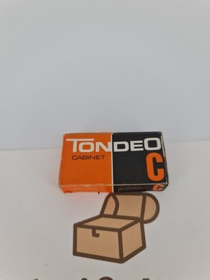 Vintage Tondeo Solingen Cabinet C razor blades, NOS 10-pack