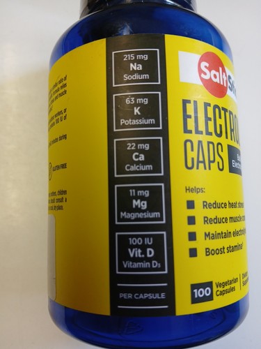 SaltStick Electrolyte Caps Buffered Electrolyte Salts 100 Count Exp. 10/26 - Picture 4 of 7