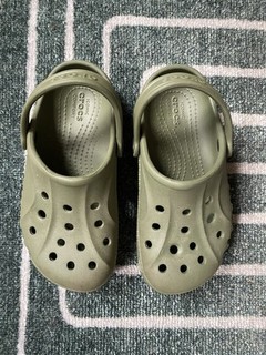 Green Crocs Junior 13 Kids