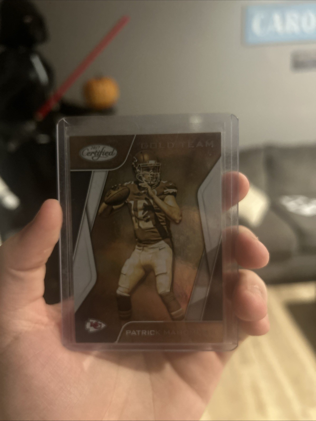 2017 Panini Certified - Gold Team #GT-PM Patrick Mahomes II (RC)