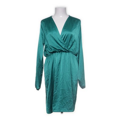 Costes Studio, Kleid, Größe: 40, C-STD/11 SATIN WRAPDRESS, Grün #D1M