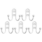 5pcs europäische Wandhaken Zinklegierung Wandbügel Wandtürhaken