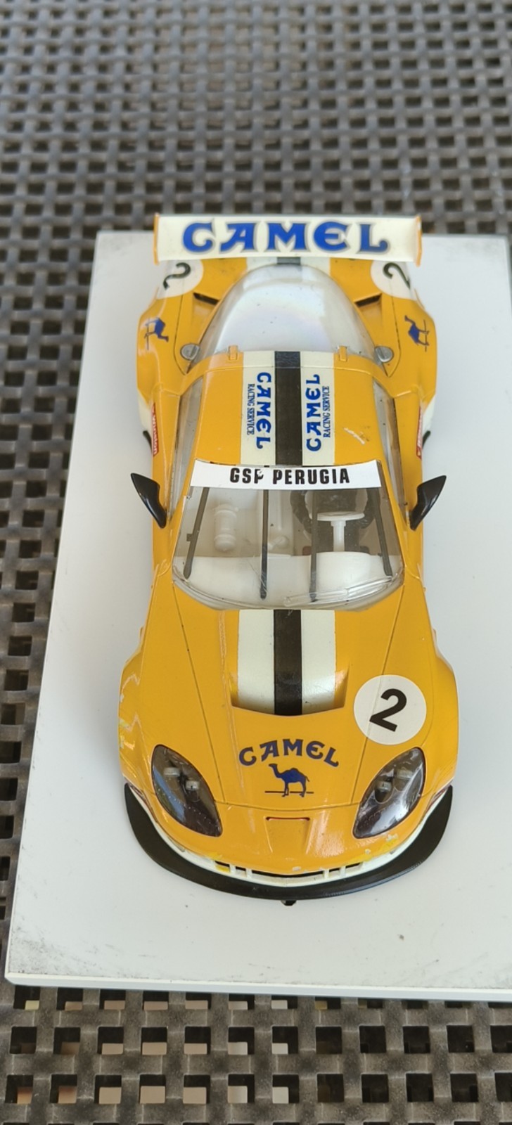 SLOT 1/32 NSR CHEVROLET CORVETTE C6R CAMEL HANDMADE GT3