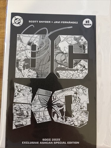 SDCC 2025 Exclusive DC KO Ashcan Special  Scott Snyder (Signed)