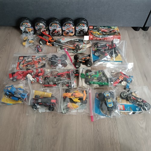 Lego Racers Sammlung Konvolut 21 Sets Fahrzeuge Autos Truck Drag Formel 1 - Bild 1 von 10