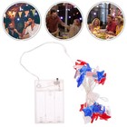 String Lichterkette Drahtlichter Patriotische Dekoration 4. Juli Dekorationen
