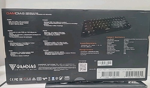 Gambian Hermes E3 RGB - Picture 7 of 11