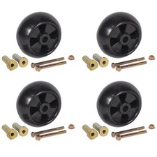 4pk Deck Wheel Fits John Deere 46" 54" 60" GX355 LT180 LX289 RX73 STX46 X320 757