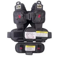 RideSafer - XSmall Black, Lightweight, Compact, Portable Car Seat