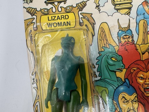 1979 Mattel Flash Gordon Lizard Woman #1527 On Card Unpunched W/ Protective Case - Bild 10 von 10