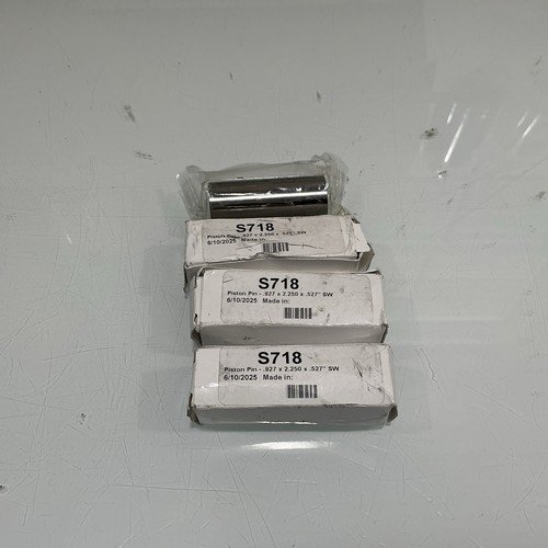 Piston Wrist Pin S718, .927” x 2.250” x .527” (Qty 4) - Picture 3 of 3