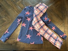 Saint Eve Kids Lounge Set thermal pj set. Size 6.