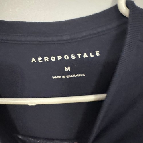 Aeropostale Palmen in USA T-Shirt Herren Größe Medium Sterne & Streifen Baumwolle - Bild 6 von 7