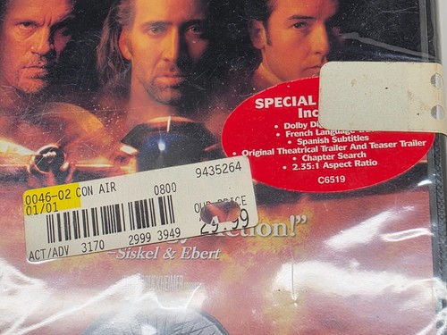 Con Air DVD Movie (New Sealed) Widescreen Digitally Mastered Nicholas Cage - Picture 3 of 14