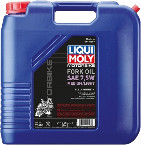 LIQUI MOLY Medium/Light Fork Oil SAE 7.5W 20L