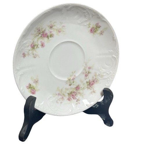 Haviland & Co. Limoges Floral Pattern Saucer (Made in France) China Porcelain - Picture 2 of 5