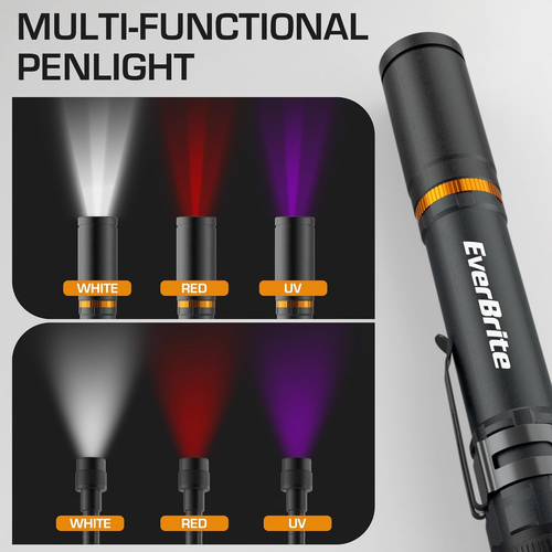 Luce da Lavoro Ricaricabile Multifunzione, Torcia LED Flessibile con 3 Luci M - Foto 4 di 12