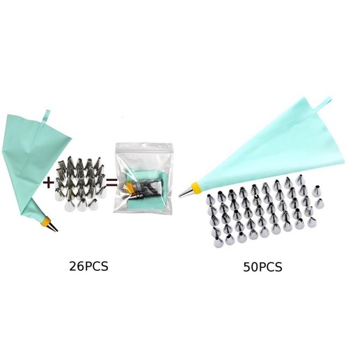 Silicone Bag Essentials Complete 5026PCS Piping Toolset for Every Baker - Picture 7 of 16