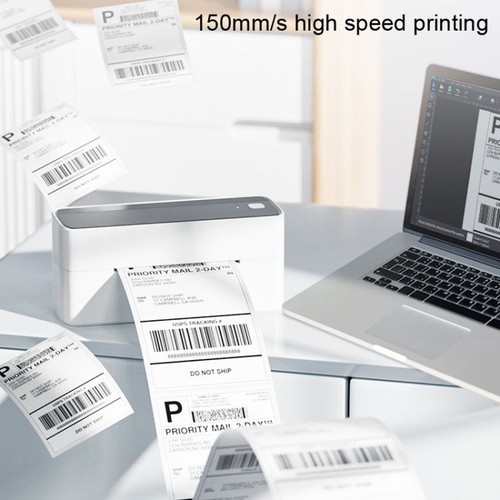 Phomemo PM241-Bluetooth Address Label Printer Thermal Shipping Package Label. - Afbeelding 3 van 16