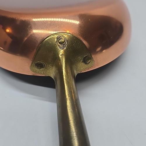 Vintage Paul Revere 1801 Copper Stainless Brass Handles Oval Fish Fry Pan LTD - Picture 9 of 18