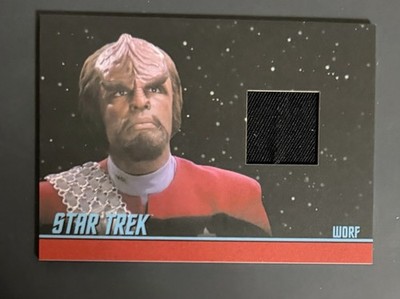 Star Trek Connections Relic Card Jonathan Worf SR17