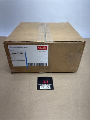 Danfuss Strainer and Filter Driers FIA 50 Globe, 2  SOC, w/ Pleated 250µ/72 mesh