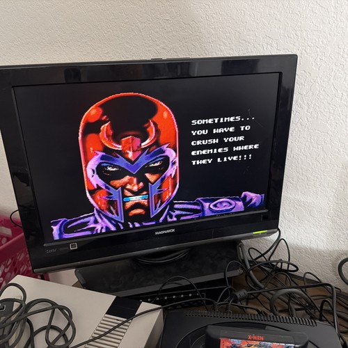 X-Men (Sega Genesis, 1993) – Tested & Working, Complete in Box (CIB) + Poster - Picture 11 of 12