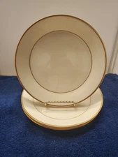 Set of 3 Lenox Reverie (Gold Trim) Salad Plates LK