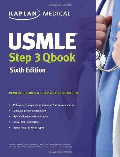 USMLE STEP 3 BUCH (USMLE PREP) SECHSTE AUSGABE von Kaplan Medical - Bild 1 von 1