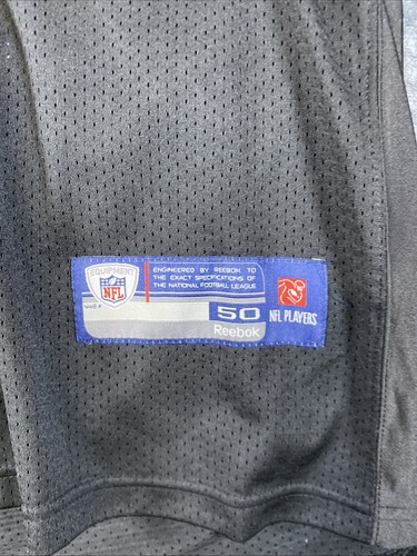 Baltimore Ravens NFL Reebok Black Football Jersey HEAP #86 Men's Size 50 - Picture 5 of 9
