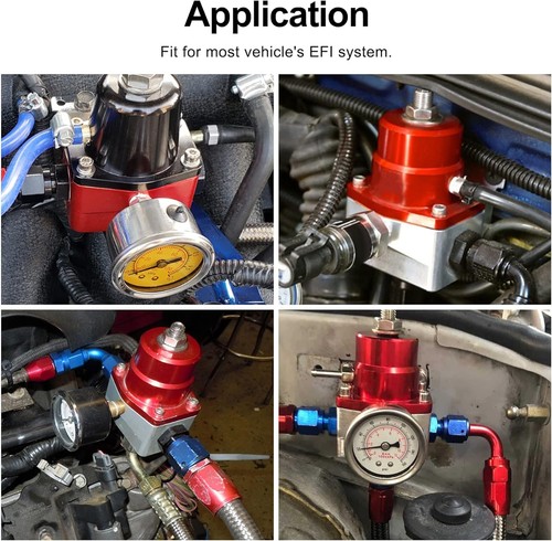 Regulador de Presión de Combustible 6AN EFI Bypass Retorno Ajustable... - Imagen 6 de 8