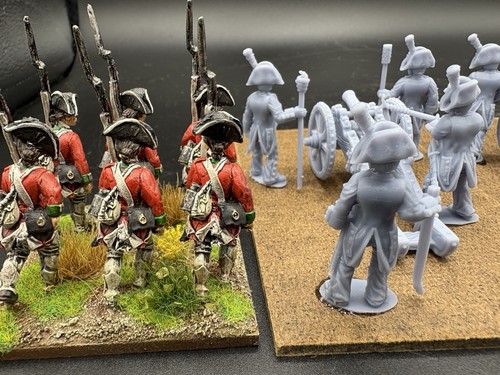 40mm, 3D Printed, Napoleonic, Spanish Artillery Battery, 4#, Black Powder - Picture 13 of 14