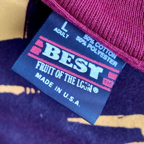 Vintage 80s Miss Saigon Musical Tee Red Maroon Mens L Prince Of Wales Toronto - Bild 8 von 8