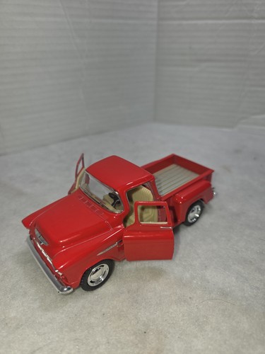 Kinsmart 1955 Chevy Stepside Pick-Up Die Cast Pushback 1/32 - Picture 2 of 7
