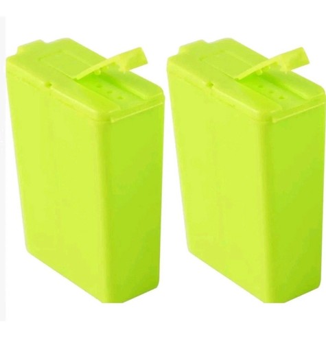 Like Tupperware Mini Shaker Sale e Pepe Spezie Plastica Verde Trasparente Set di 4 - Foto 6 di 6