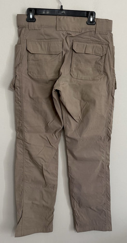 Duluth Men’s 32x34 Flex Dry On The Fly Beige Standard Fit Nylon Cargo Work Pants - Bild 3 von 13