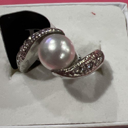 RSVP Ring Size 6 Faux Pearl - Picture 5 of 7