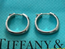 Orecchini a cerchio quadrati Tiffany & co.925 