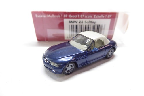 BMW Z 3 Softtop  ⭐️  Herpa 1:87 H0 in  OVP # 0190