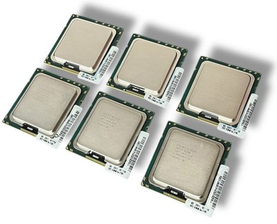 (6) Intel Quad-Core E5530 SLBF7 CPU Processor 2.40 GHz / 8M / 5.86 GT/s