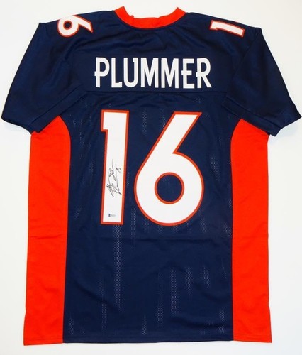 Jake Plummer Autographed Blue Pro Style Jersey- Beckett Authenticated *1 - Picture 7 of 8
