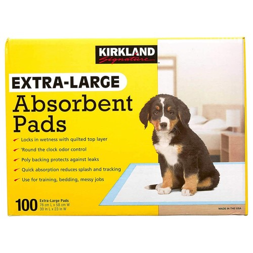 Kirkland Signature Extra-Large Absorbent Pads, 30 in L X 23 in W, 100-count - Picture 4 of 5