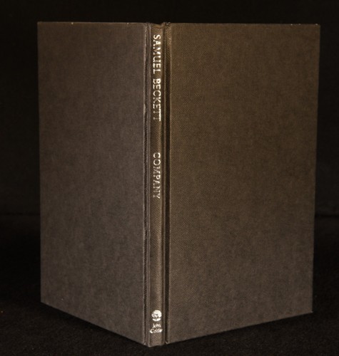 Enrubanneuse poussière première édition UK Company Samuel le plus cher Beckett 1980