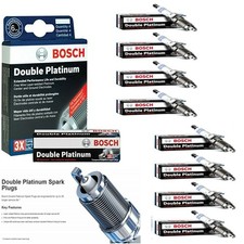 8PCS BOSCH OE Platinum Spark Plug 7422 For 1999-2001 MERCEDES-BENZ ML430 V8-4.3L