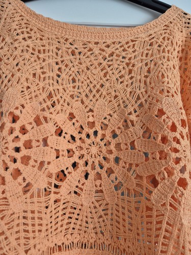 Next Lovely Crochet Style Top Size M BNWT RRP £24 - Picture 2 of 3