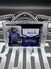 2025 Topps Tier One Larry Walker Top Shelf Signatures blue /25 Rockies #TSS-LW